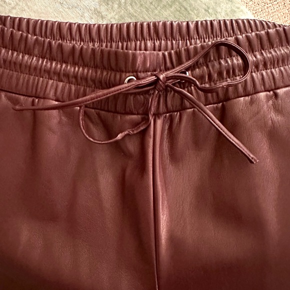 LOFT Faux Leather Pants - Picture 4 of 5